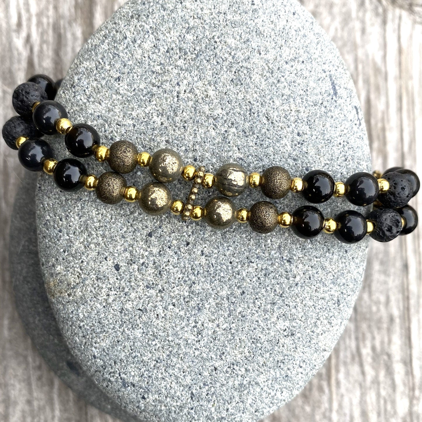 *Head Clear, Heart Open* Mantra Bracelet