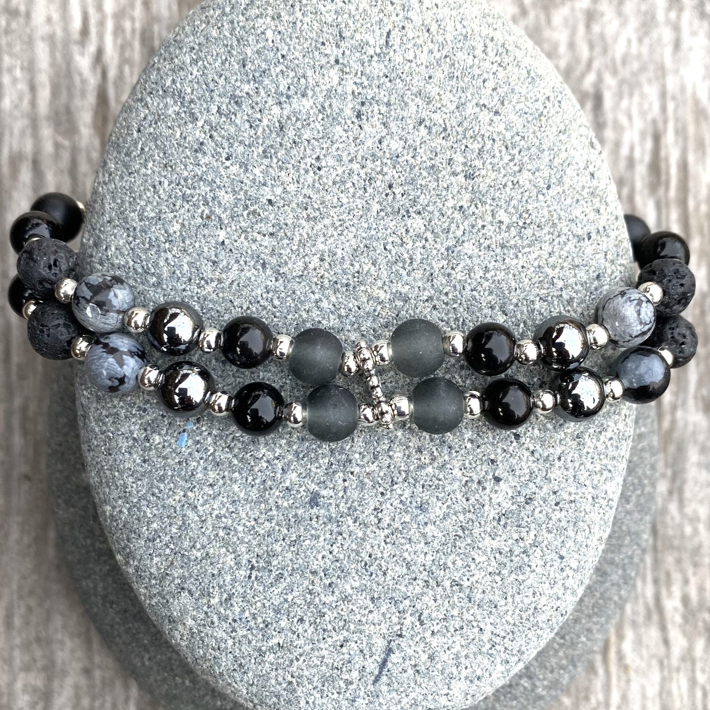 *Head Clear, Heart Open* Mantra Bracelet