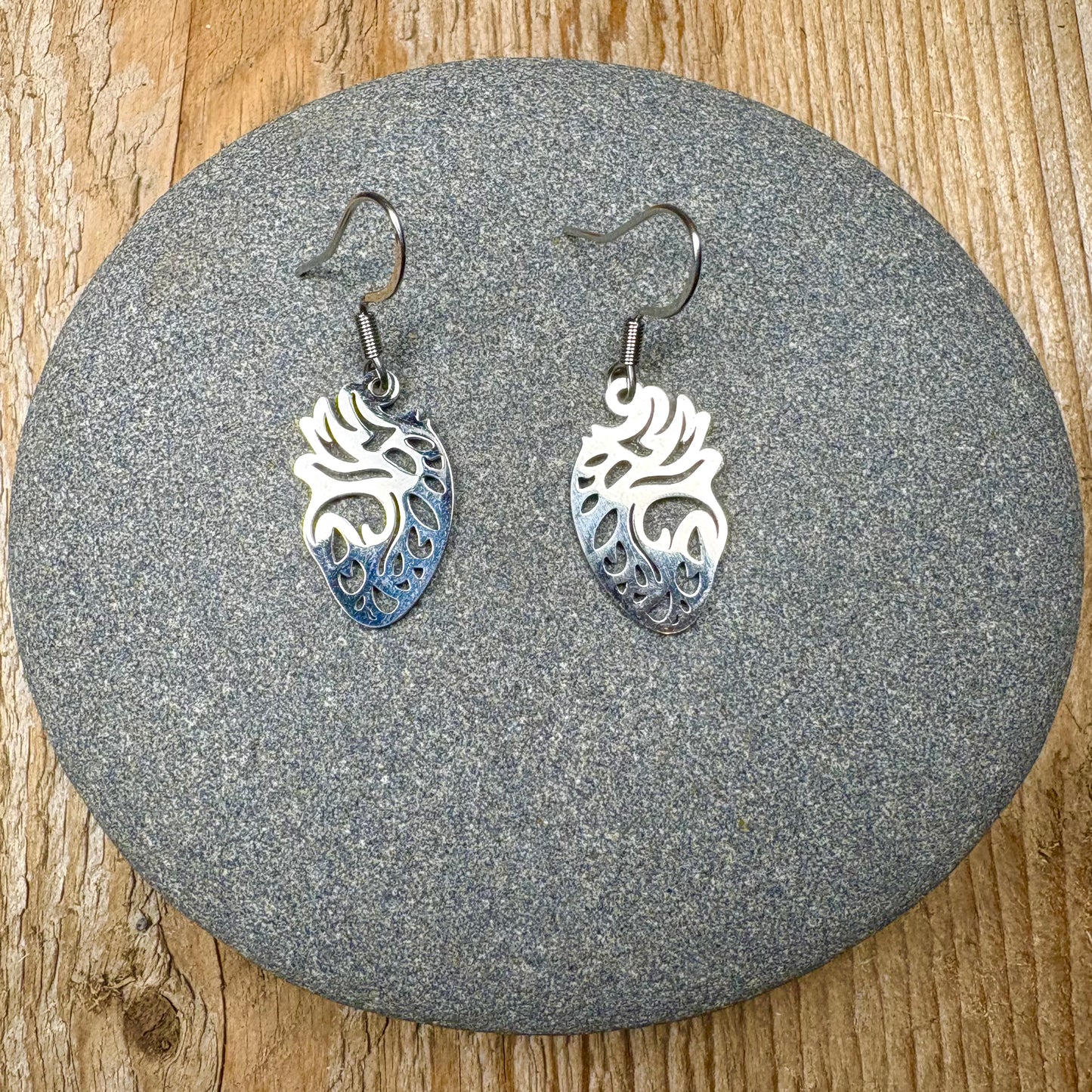 Anatomical Heart Earrings