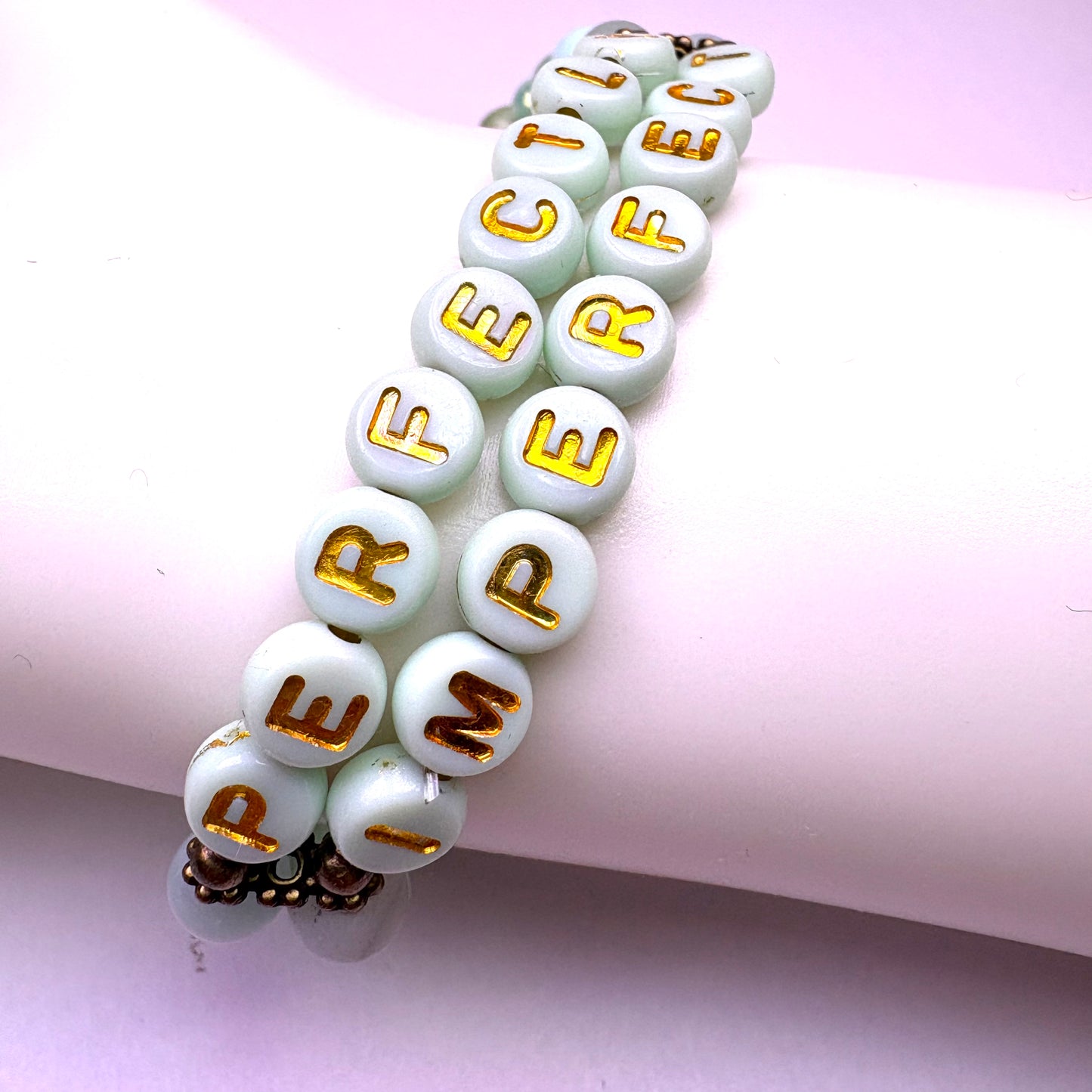 *Perfectly Imperfect* Mantra Bracelet