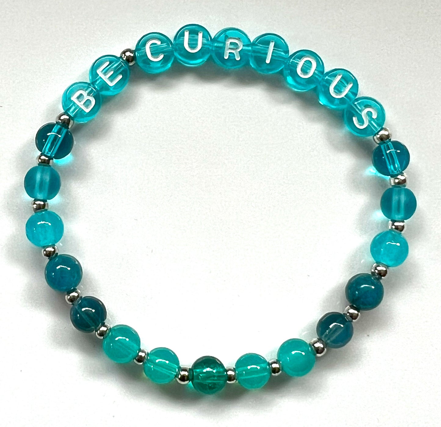 *Be Curious* Mantra Bracelet