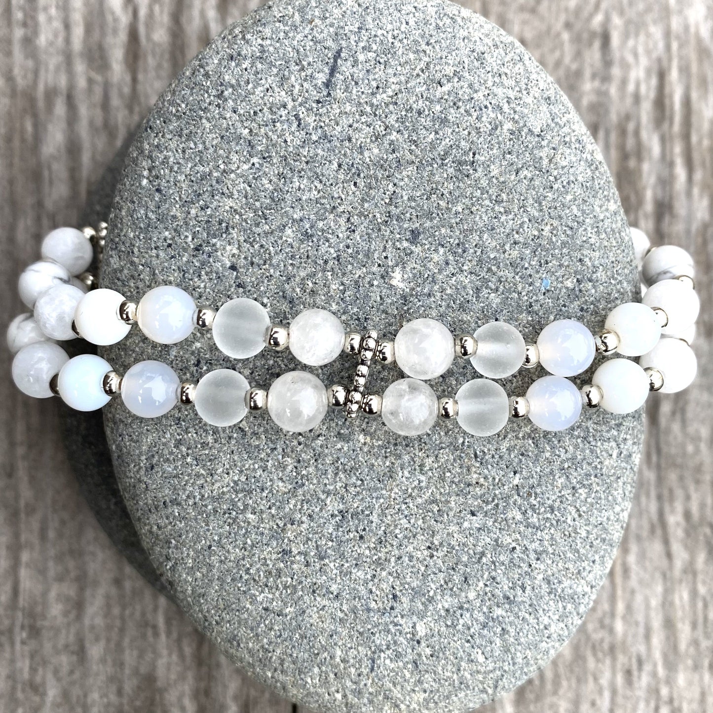 *Head Clear, Heart Open* Mantra Bracelet