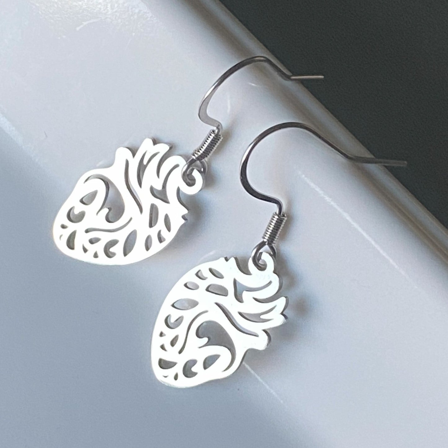 Anatomical Heart Earrings