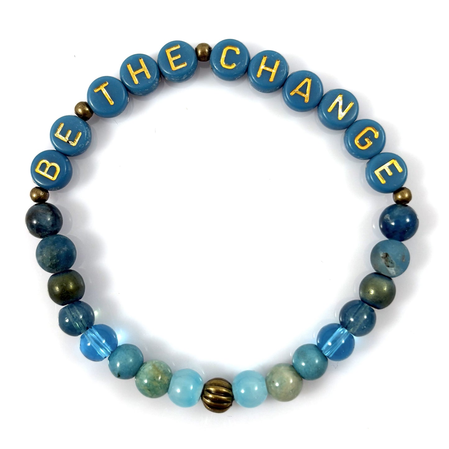 *Be The Change* Mantra Bracelet