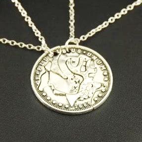 Buck & Doe Puzzle Friendship Necklace