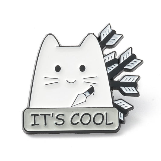 *It's Cool* Cat Lapel Pin