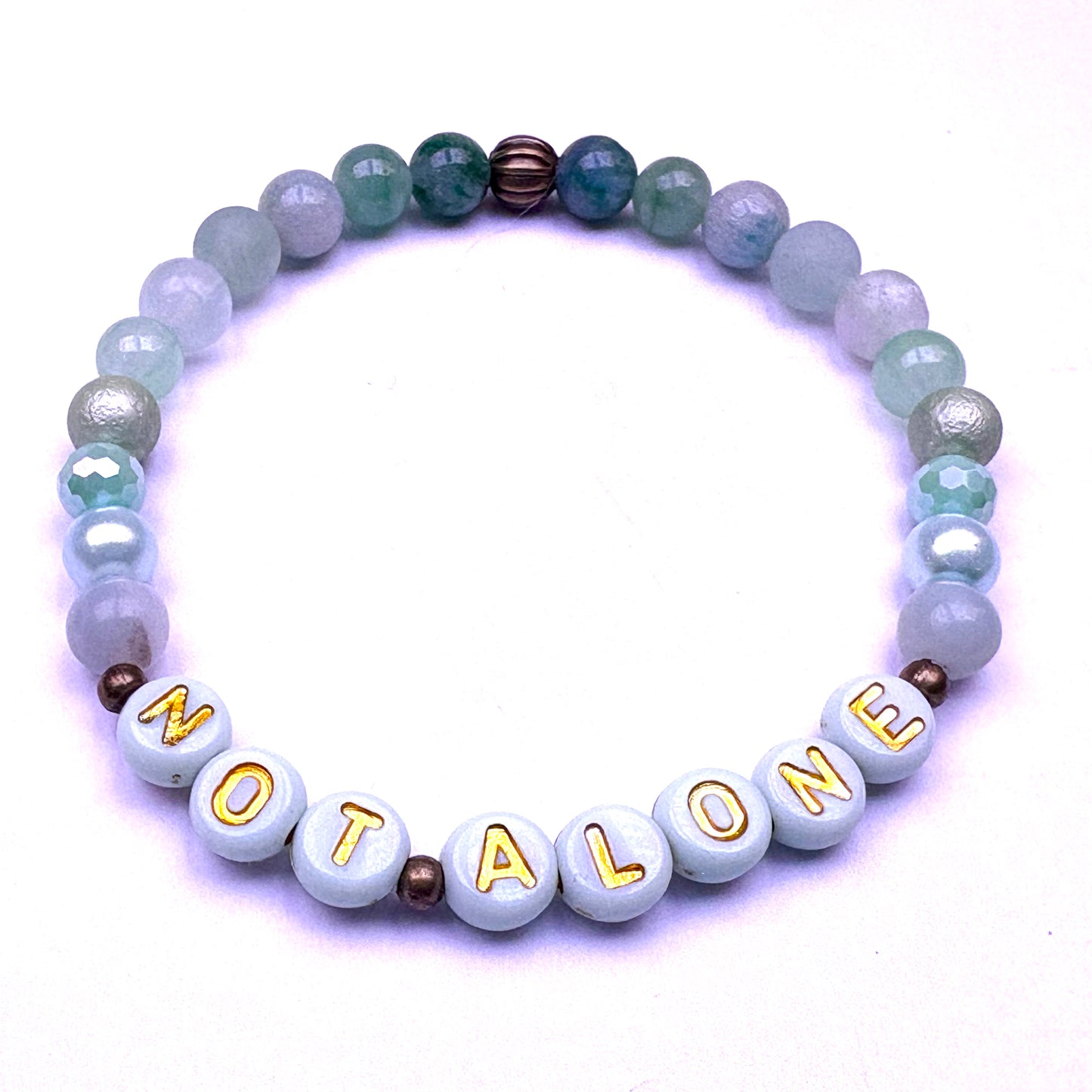 *Not Alone* Mantra Bracelet