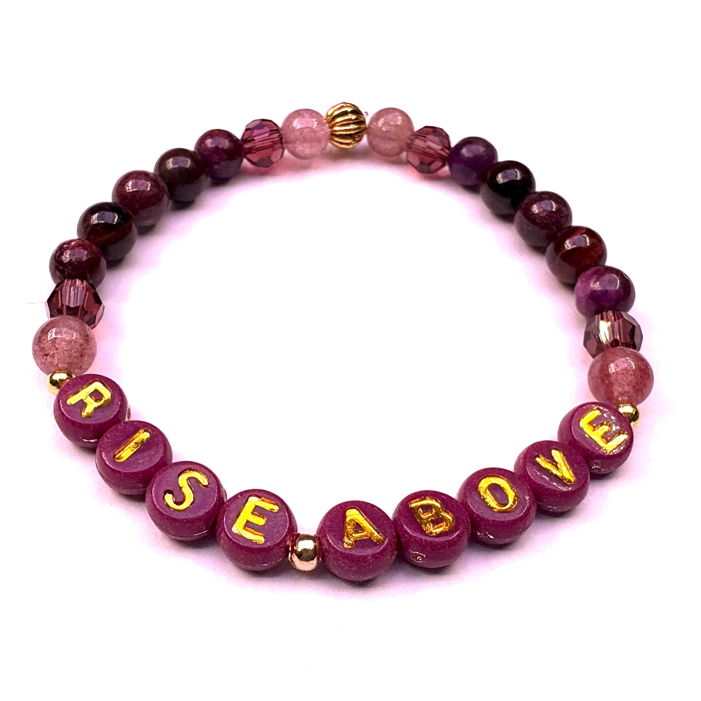 *Rise Above* Mantra Bracelet