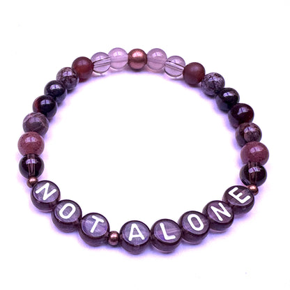 *Not Alone* Mantra Bracelet