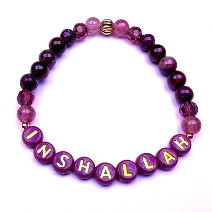 *Inshallah* Mantra Bracelet