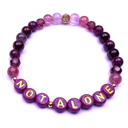 *Not Alone* Mantra Bracelet