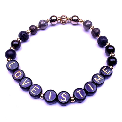 *Love Is Time* Mantra Bracelet