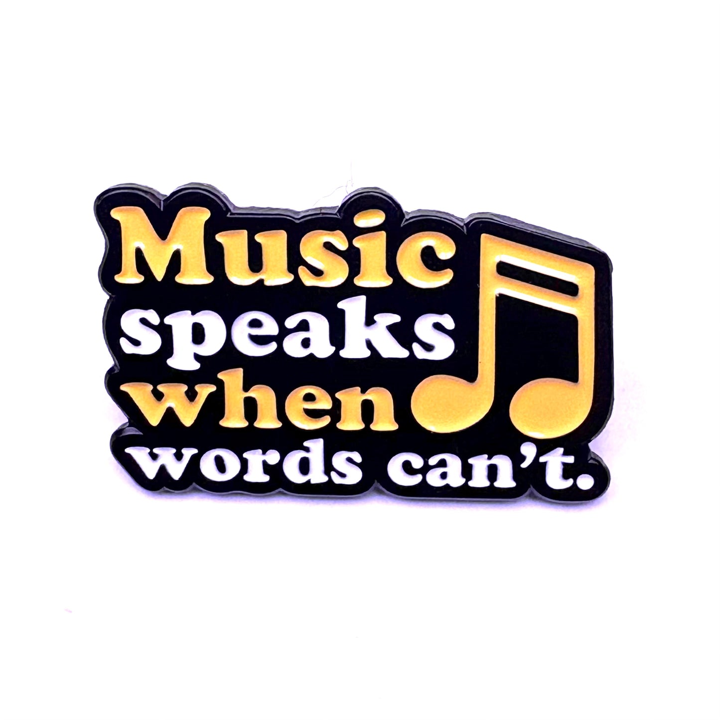 *Music Speaks* Lapel Pin