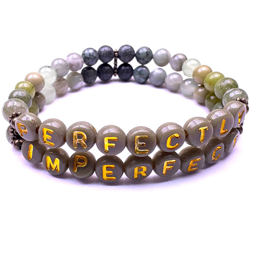 *Perfectly Imperfect* Mantra Bracelet