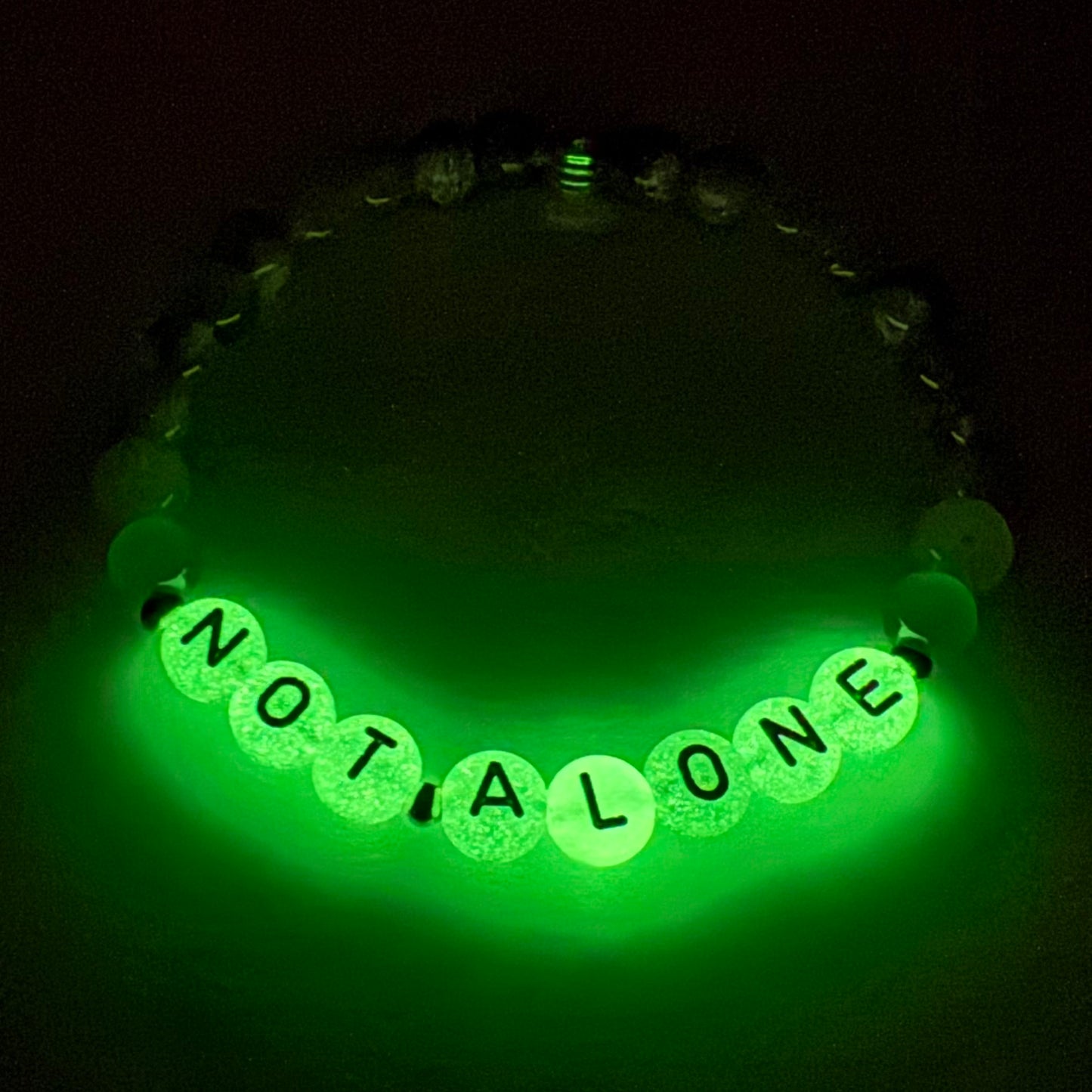 *Not Alone* Mantra Bracelet