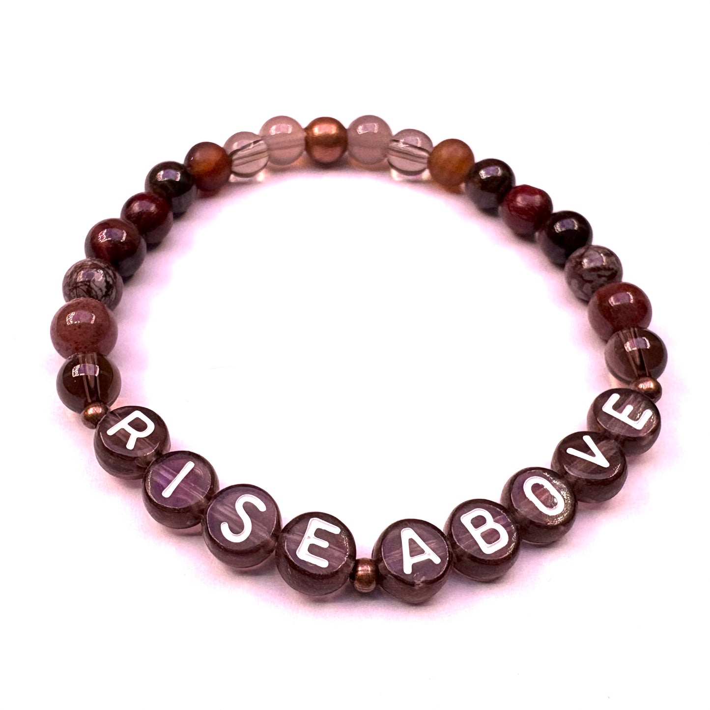 *Rise Above* Mantra Bracelet