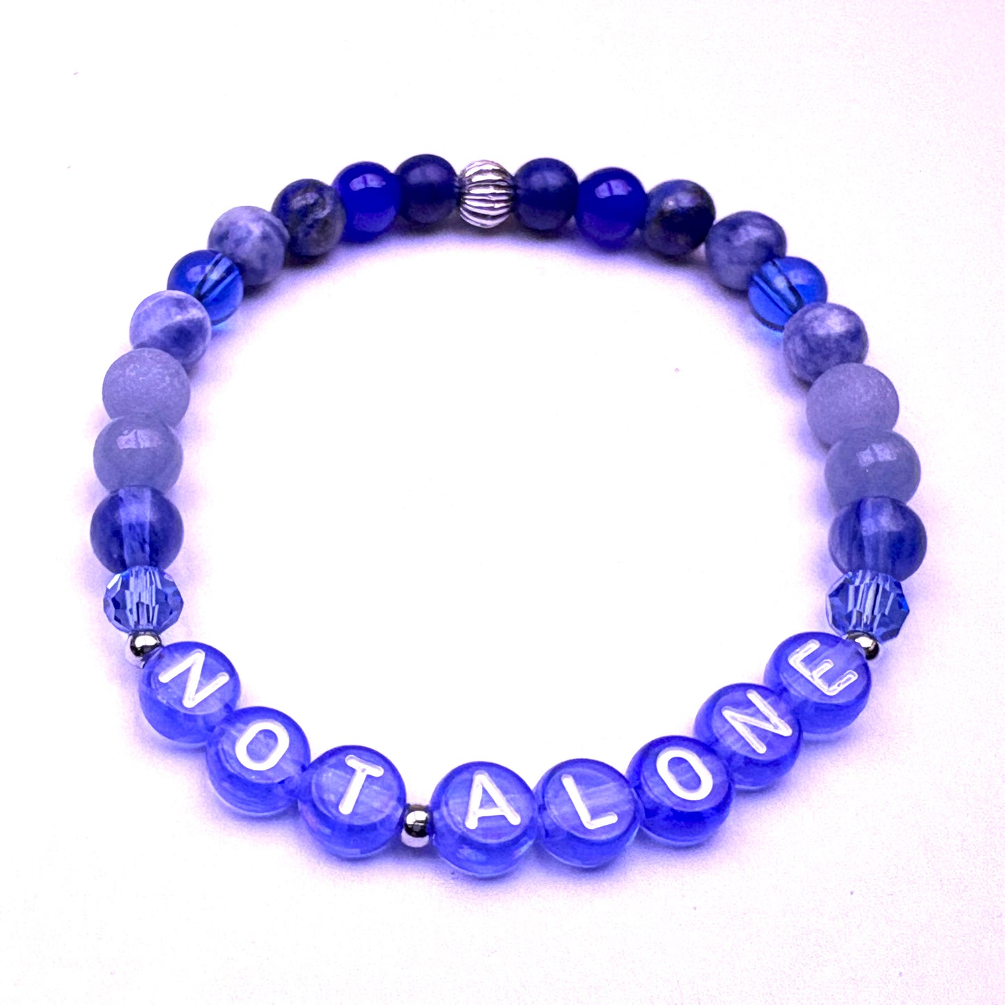 *Not Alone* Mantra Bracelet