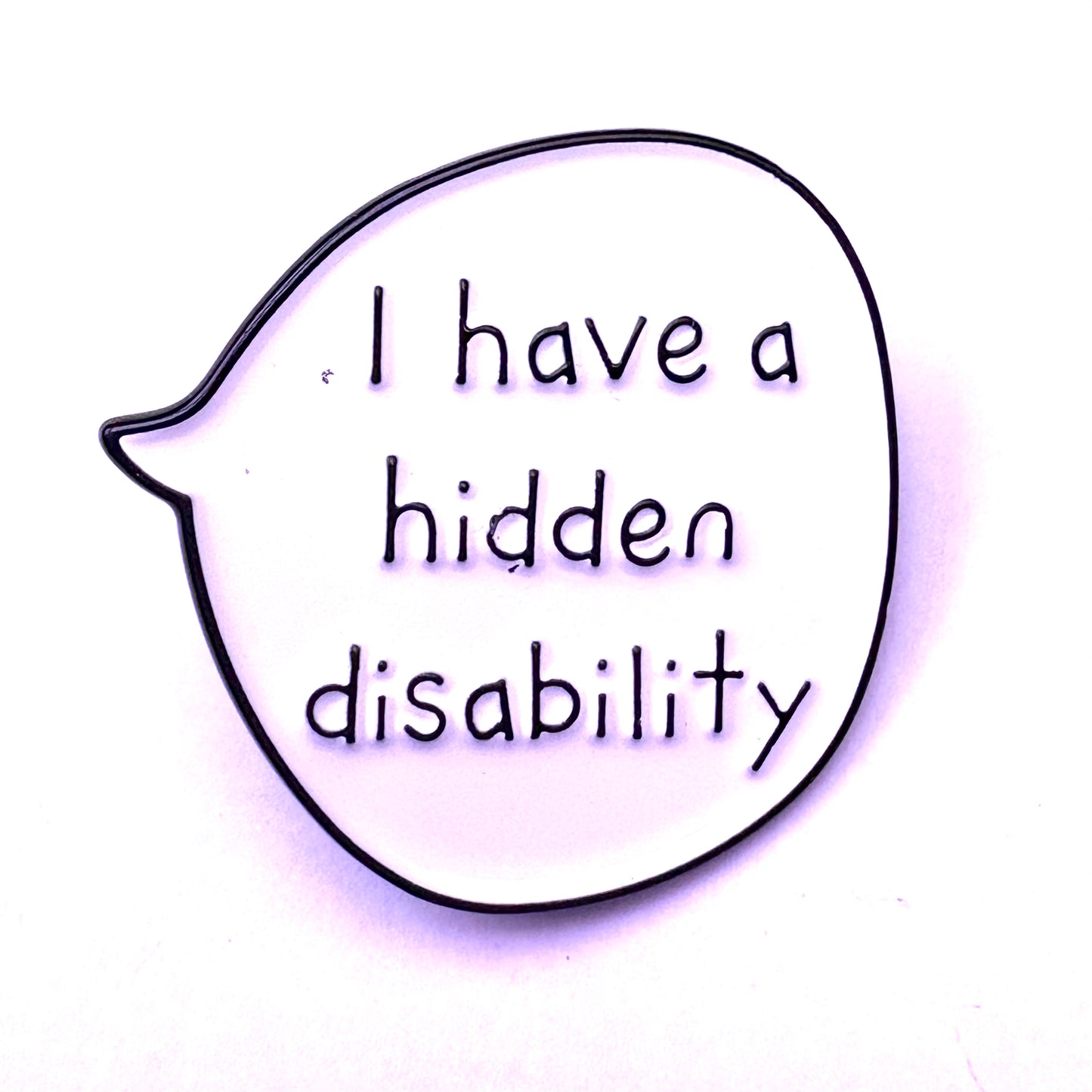 *Hidden Disability* Lapel Pin