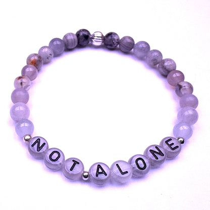 *Not Alone* Mantra Bracelet