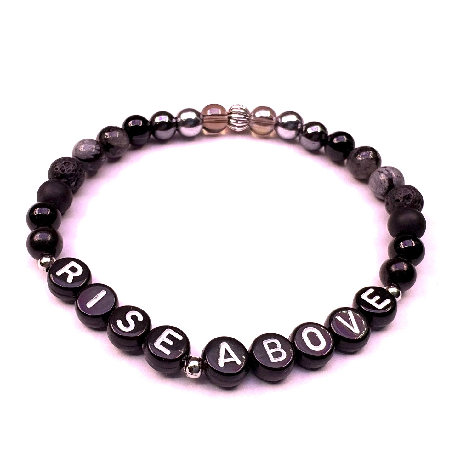 *Rise Above* Mantra Bracelet