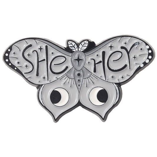 *She/Her* Pronoun Lapel Pin