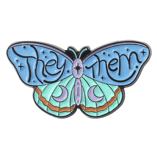 *They/Them* Pronoun Lapel Pin