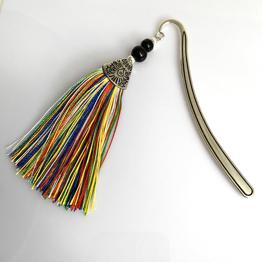 Rainbow Tassel Bookmark