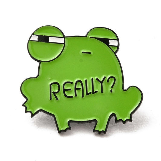 *Really?* Frog Lapel Pin