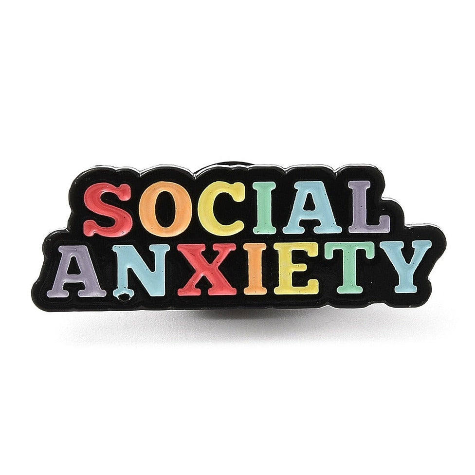 *Social Anxiety* Lapel Pin