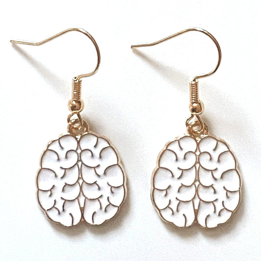 Kawaii Brain Earrings