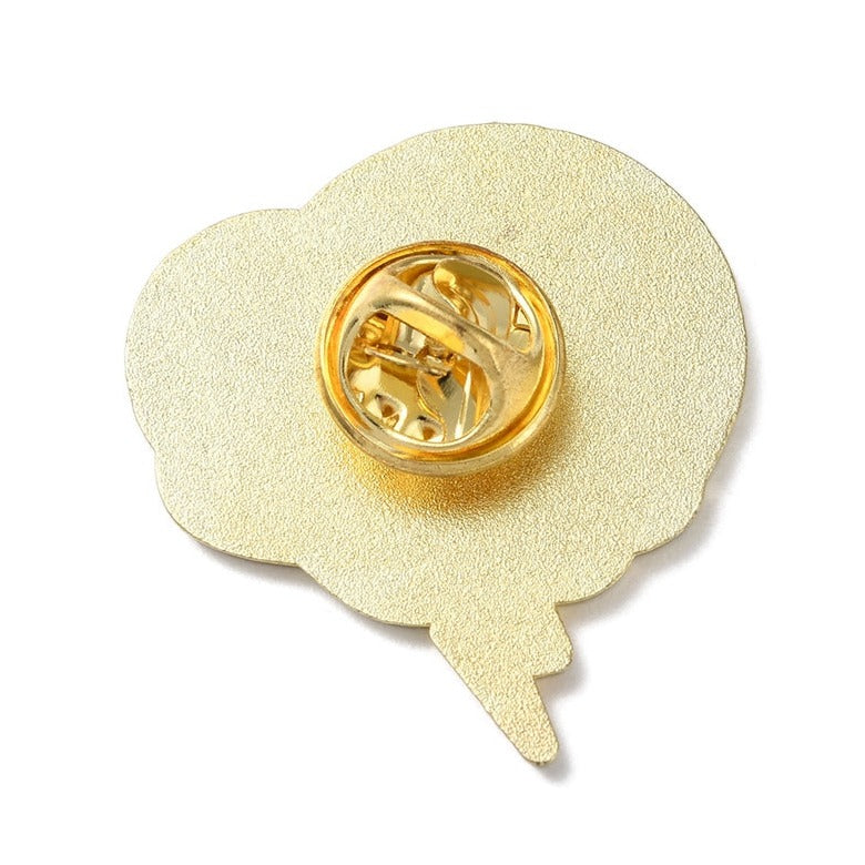 *Professional Overthinker* Lapel Pin