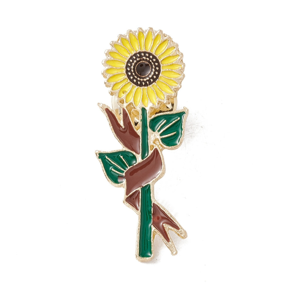 Sunflower Lapel Pin