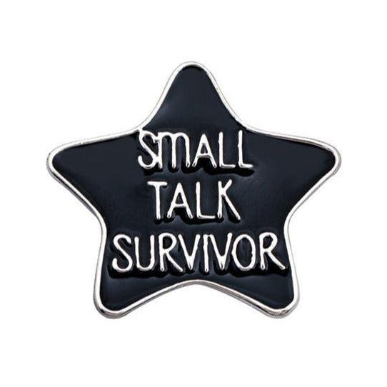 *Small Talk Survivor* Lapel Pin